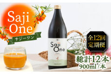 【全12回定期便】サジー ジュースが毎月届く！SajiOneオーガニック（1本）《豊前市》【ハウスボトラーズ】 [VAX032] [VAX032]