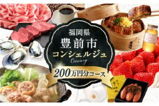 【あなただけの特別プラン】豊前市 コンシェルジュ 寄附額 200万円 コース 《豊前市》 おすすめ おまかせ 定期便 [VZZ004]
