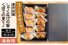【全3回定期便】【進物箱】くぼての里 5個 しゃくなげの香 5個 詰合せ《豊前市》【武蔵屋】お中元 ギフト 贈り物 和菓子 [VBU035]