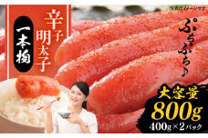 辛子明太子 800g 《豊前市》【株式会社エフビーネット】 [VBM011]