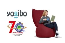 【ワインレッド】Yogibo Max 【豊前市制施行70周年記念】《豊前市》【株式会社Yogibo】　ヨギボー マックス ソファ クッション 枕 ベッド [VDI001-2]