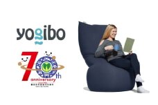 【ネイビーブルー】Yogibo Max 【豊前市制施行70周年記念】《豊前市》【株式会社Yogibo】　ヨギボー マックス ソファ クッション 枕 ベッド [VDI001-10]