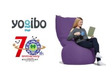 【パープル】Yogibo Max 【豊前市制施行70周年記念】《豊前市》【株式会社Yogibo】　ヨギボー マックス ソファ クッション 枕 ベッド [VDI001-11]