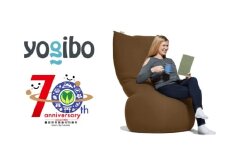 【チョコレートブラウン】Yogibo Max 【豊前市制施行70周年記念】《豊前市》【株式会社Yogibo】　ヨギボー マックス ソファ クッション 枕 ベッド [VDI001-13]