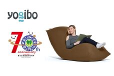 【チョコレートブラウン】Yogibo Max 【豊前市制施行70周年記念】《豊前市》【株式会社Yogibo】　ヨギボー マックス ソファ クッション 枕 ベッド [VDI001-13]