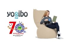 【ライトグレー】Yogibo Max 【豊前市制施行70周年記念】《豊前市》【株式会社Yogibo】　ヨギボー マックス ソファ クッション 枕 ベッド [VDI001-14]