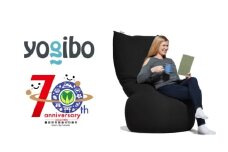 【ブラック】Yogibo Max 【豊前市制施行70周年記念】《豊前市》【株式会社Yogibo】　ヨギボー マックス ソファ クッション 枕 ベッド [VDI001-16]
