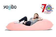 【フラミンゴ】Yogibo Max 【豊前市制施行70周年記念】《豊前市》【株式会社Yogibo】　ヨギボー マックス ソファ クッション 枕 ベッド [VDI001-18]