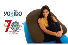 【チョコレートブラウン】Yogibo Support 【豊前市制施行70周年記念】《豊前市》【株式会社Yogibo】ヨギボー サポート ソファ クッション 枕 ベッド [VDI004-13]