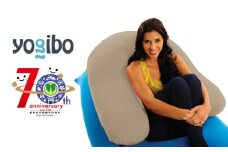 【ライトグレー】Yogibo Support 【豊前市制施行70周年記念】《豊前市》【株式会社Yogibo】ヨギボー サポート ソファ クッション 枕 ベッド [VDI004-14]