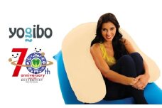 【クリームホワイト】Yogibo Support 【豊前市制施行70周年記念】《豊前市》【株式会社Yogibo】ヨギボー サポート ソファ クッション 枕 ベッド [VDI004-17]