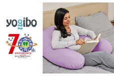 【ラベンダー】Yogibo Support 【豊前市制施行70周年記念】《豊前市》【株式会社Yogibo】ヨギボー サポート ソファ クッション 枕 ベッド [VDI004-19]