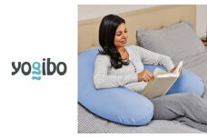 【ペールブルー】Yogibo Support  《豊前市》【株式会社Yogibo】ヨギボー サポート ソファ クッション 枕 ベッド [VDI004-23]