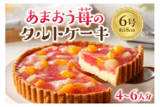 あまおう苺のタルトケーキ 6号(約18cm)4～6人分【034-0029】