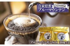 珈琲 自家焙煎 Morrow珈琲 “コーヒーの王様” ブルーマウンテン ストレート 200g×2：豆