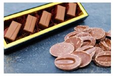 ボンボンショコラ5個(キャラメル)&フェーブ80g（コイン状チョコレート）／NICOchocolaterie チョコレート チョコレート専門店 ボンボンショコラ スイーツ お菓子 贈答用 ギフト お取り寄せ 福岡県 小郡市 