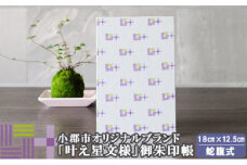 御朱印帳 パープル×ピスタチオ 叶えたい願いにそっと寄り添う 叶え星文様 御朱印 御朱印入れ