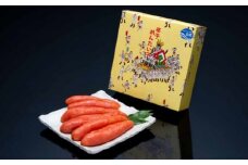 辛子明太子 1本物 500g 贈答用仕立て 明太子 めんたいこ ギフト 贈答用 魚卵 さかえや