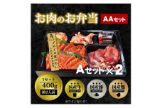 肉 焼肉 お肉のお弁当 AAセット [800g・約4～6人前] ■イロイロ食べたい人のためのAセットがW！ 焼肉セット お肉