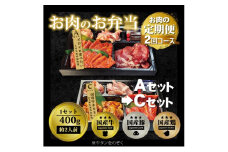 定期便 2回 毎月届く！お肉のお弁当 ACセット コース 肉 お肉 お楽しみ 2ヶ月