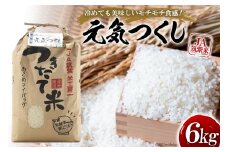 10012.JA筑紫米「元気つくし」６kg＜JA筑紫　ゆめ畑＞【福岡県筑紫野市】