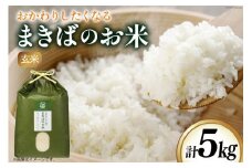 米 令和6年 まきばのお米 玄米 5㎏ [三宅牧場まきば 福岡県 筑紫野市 21760864-b] 令和6年産 ひのひかり にこまる お米 おこめ こめ 5キロ