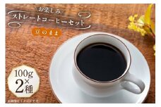コーヒー豆 100g 2種 (豆のまま) 飲み比べセット [自家焙煎珈琲ぴちかーと 福岡県 筑紫野市 21761244] コーヒー 珈琲 coffee セット ストレートコーヒー