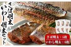 さば明太・いわし明太セット 福岡名物辛子明太子を使ったこだわりの品(各6枚)めんたいこ おつまみ 魚 海鮮 お土産＜離島配送不可＞【ksg0344】【マル五】