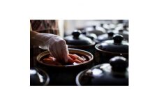 福ふく　だし仕込み壺漬け明太子(150g×2)小石原焼の壺入り2個セット【1026521】