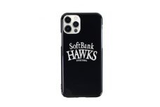 福岡ソフトバンクホークス iPhoneケース ハードタイプ logo-ip12-1-blk【1229568】