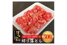 ＜博多和牛＞切り落とし500g_ 赤身 肩ロース ウデ モモ 国産牛 お肉 牛肉 切り落とし 冷凍 送料無料 黒毛和牛 国産 九州産 福岡県産 産直 産地直送 【1434297】