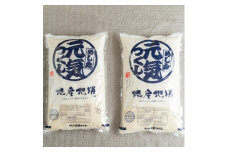 ＜毎月定期便＞福岡県産米『元気つくし』10kg(5kg×2袋)(大野城市)全3回【4062093】