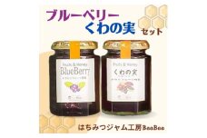 ＜はちみつジャム工房BeeBee＞ブルーベリー・くわの実セット【1613944】