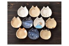 ねこの豆皿10枚セット【716】_HA0399