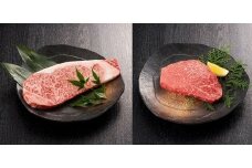 【A4/A5ランク】博多和牛ステーキセット（サーロイン200g×2枚、モモ150g×2枚）【伊豆丸商店】_HA0190