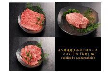 【定期便／3ヶ月連続お届け】A5特選博多和牛　こだわりの3回お楽しみコース～赤身編～（ステーキ/しゃぶしゃぶ・すき焼き/焼肉）【伊豆丸商店】_HB0035