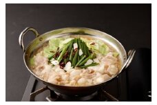 【国産もつ2倍 600g】博多もつ鍋 味噌味（3人前）セット【海千】_HA0587