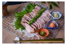 【九州名物　柚子胡椒付き】はかた一番どり　ももたたき風【低温調理済み】【あらい】_HA0699