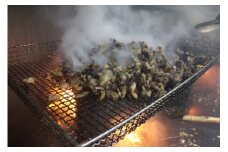 むなかた鶏肩肉使用やわらか鶏の炭火焼【道の駅むなかた】_HA0721
