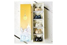 猫頭の箸置き　５個セット【716】_HA0982
