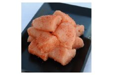 無着色辛子明太子 コロコロカット(1kg)【まるい縁】_HA1073