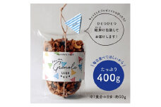 【3ヶ月定期便】ザクザク手作りグラノーラ400g×2種　全6種類お届け！【Uiqo】_HB0109