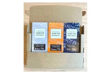 【一週間以内に発送】Bean to BAR 産地別カカオ豆のチョコレート3種食べ比べ【UMEYA BRAINERY】_HA1601