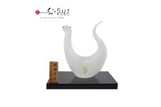 干支　巳　白　SE-063【粋工房】_HA1605