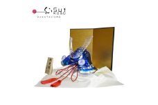 ガラスの武将兜　GK-06A【粋工房】_HA1643