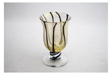 金彩冷酒杯 黒 HA-03-4【粋工房】_HA1632