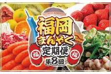 【全8回】福岡のうまかもん をお届け！福岡まんぞく定期便【ほたるの里】_HB0193