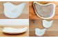 ことり皿 2枚（横幅18cm×縦13cm） 陶土 取り皿 お皿 皿 食器