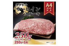 博多和牛 サーロインステーキ 250g 1枚 九州産 福岡産 牛肉 黒毛和牛 国産 牛肉 和牛 お肉 肉 化粧箱入り 冷凍