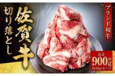 佐賀牛 切り落とし 合計約900g 約450g×2パック